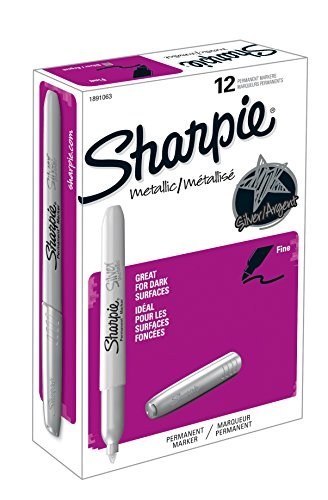 MARCADOR PERMAN CIRCLE P-MATE SHARPIE PLATA METACL A 12 PAPER-MATE